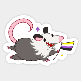 Pridesums - Nonbinary Sticker